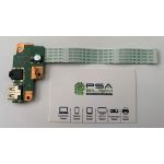 HP 15-B, 15-B142DX Usb ve Audio Board, DA0U36TC0 REV:C