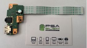 HP 15-B, 15-B142DX Usb ve Audio Board, DA0U36TC0 REV:C