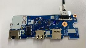 Lenovo Thinkpad E580 Orijinal USB LAN SD Card Power Board EE580 NS-B422 Tetik Kartı