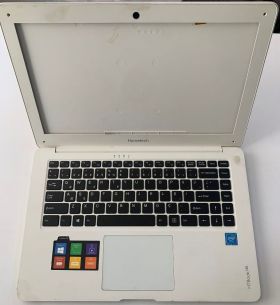 Hometech HT-BOOK 14B Yedek parçaları Beyaz Lcd Cover Bezel Menteşe Üst Kasa Klavye Alt Kasa Lcd Kablo Usb Board