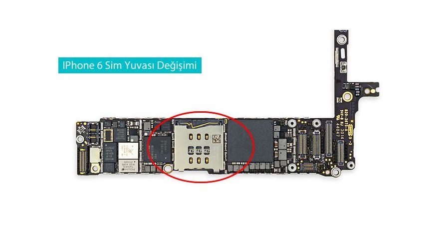 iPhone 6 Sim Yuvası Değişimi